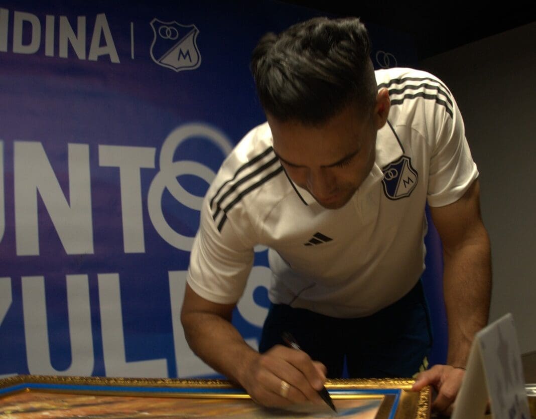 Falcao volvió a vivir un encuentro inolvidable con los hinchas de ...